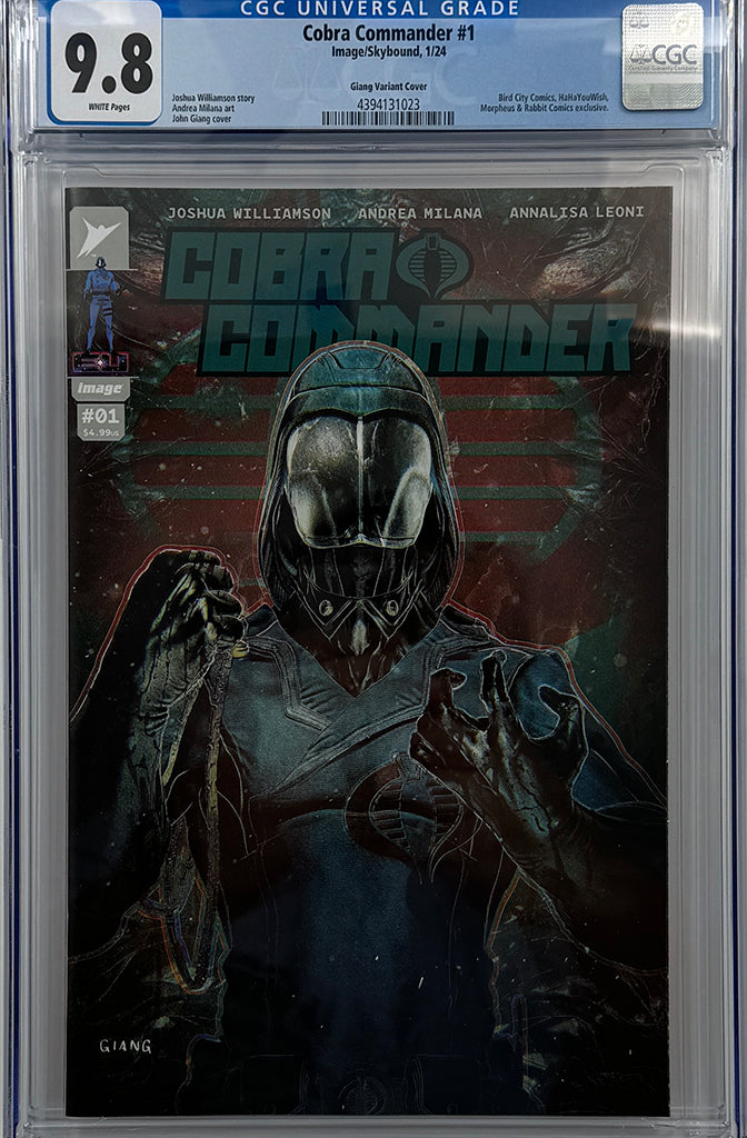 COBRA COMMANDER #1 | JOHN GIANG VARIANT | CGC 9.8