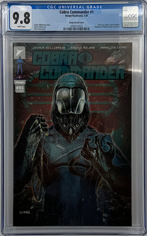 COBRA COMMANDER #1 | JOHN GIANG VARIANT | CGC 9.8