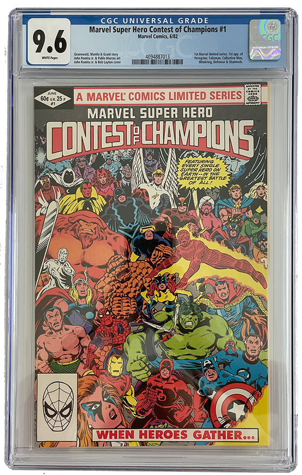 Marvel Super Hero Contest of Champions #1 | CGC 9.6