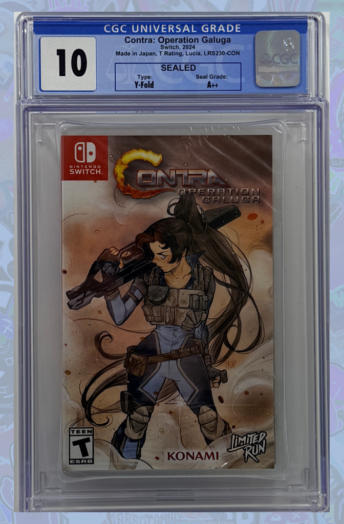 Contra: Operation Galuga | Switch PAX West Momoko 2024 Exclusive CGC 10