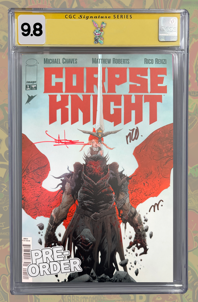 Corpse Knight #1 (Of 6) Cover B Jae Lee Variant | 3x Signed  | CGC SS 9.8 | PREORDER