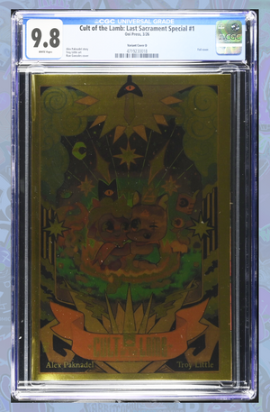 Cult Of The Lamb Last Sacrament Special #1 Cover D Rian Gonzales Foil Variant | CGC 9.8