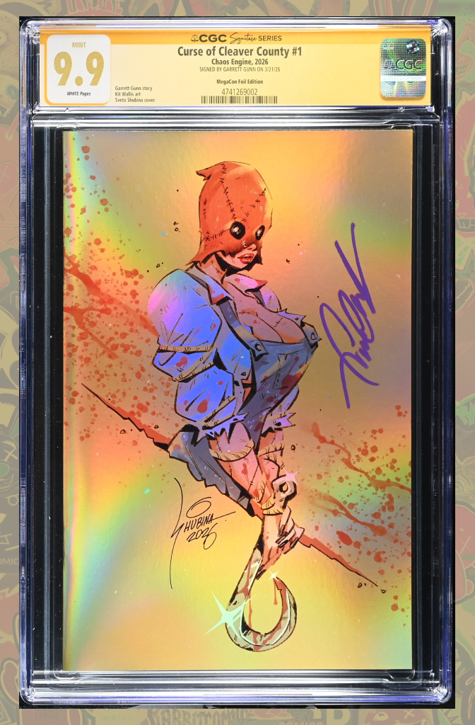 The Curse of Cleaver County #1 | MegaCon Sveta Shubina Gold Holofoil LTD 25 | CGC SS 9.9
