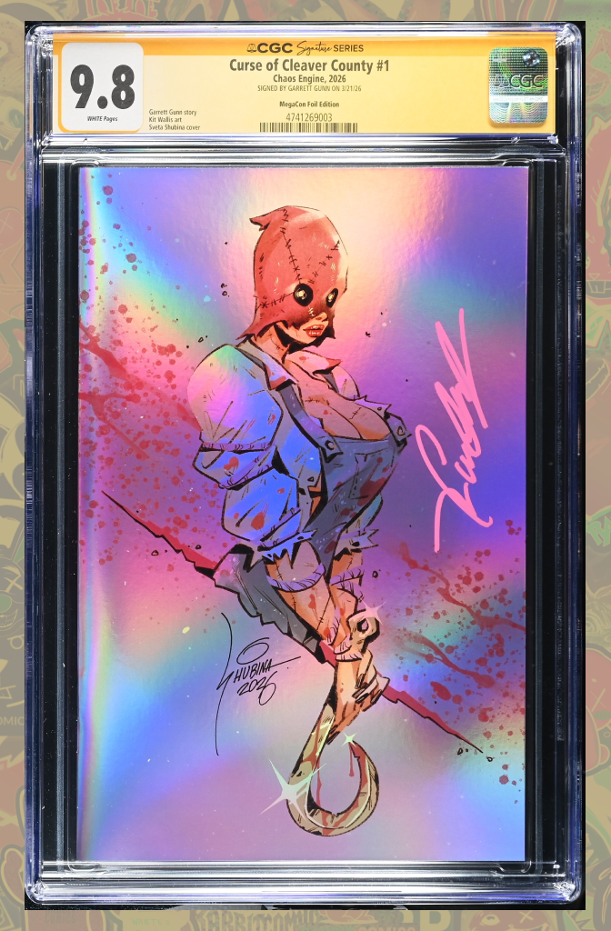 The Curse of Cleaver County #1 | MegaCon Sveta Shubina PURPLE Holofoil LTD 25 | CGC SS 9.8
