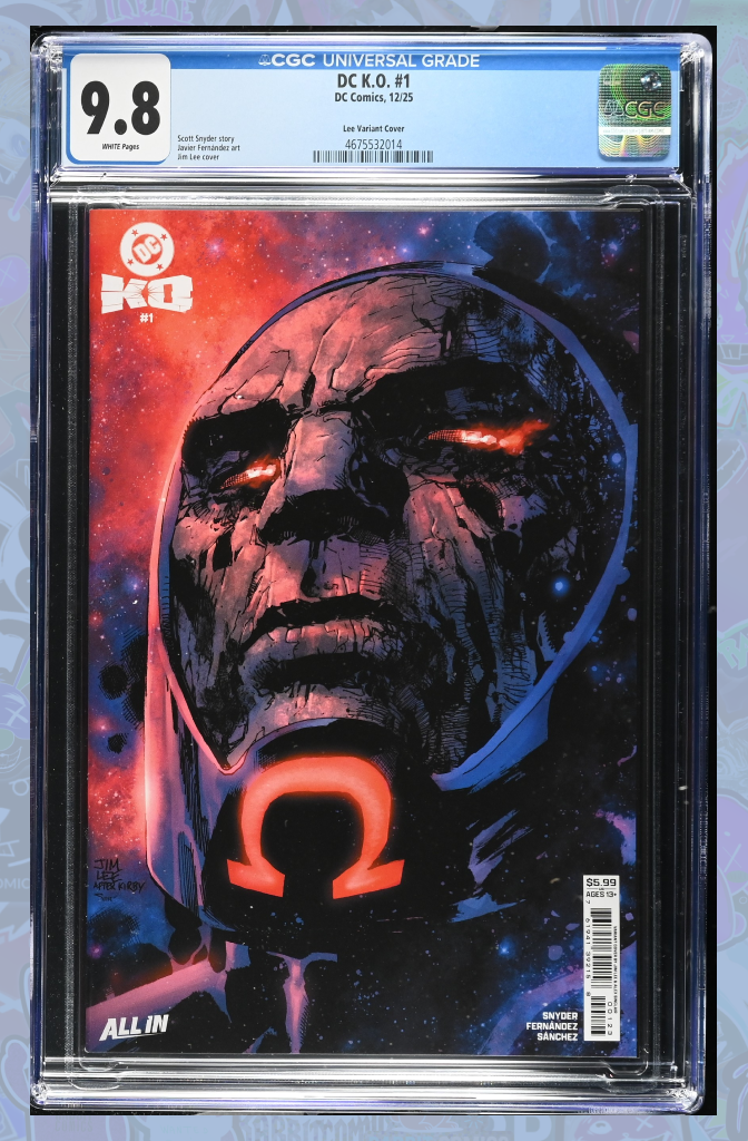 DC K.O. #1 (Of 5) Cover B Jim Lee Card Stock Variant | CGC 9.8
