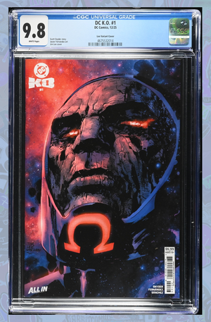 DC K.O. #1 (Of 5) Cover B Jim Lee Card Stock Variant | CGC 9.8