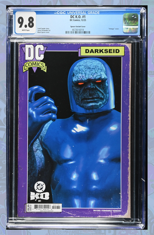 DC K.O. #1 (Of 5) Cover I Mark Spears Darkseid Card Stock Variant | CGC 9.8