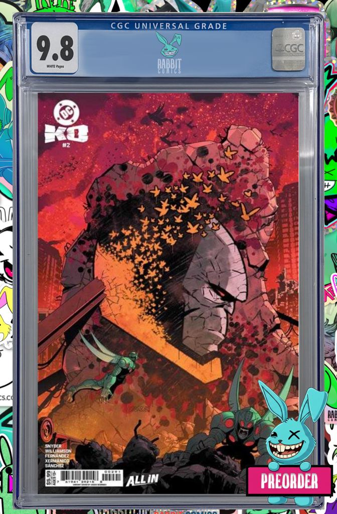 DC K.O. #2 (Of 5) Cover F Vasco Georgiev Darkseid Card Stock Variant | CGC 9.8 | PREORDER