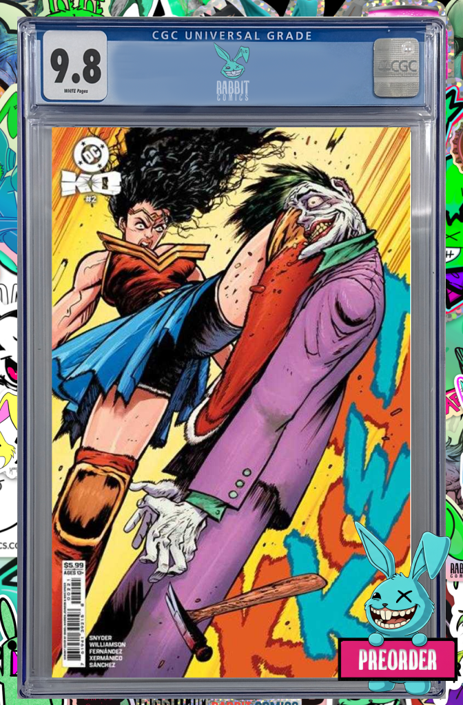 DC K.O. #2 (Of 5) Cover B Daniel Warren Johnson Card Stock Variant | CGC 9.8 | PREORDER