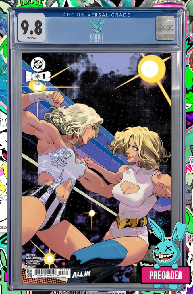 DC K.O. #2 (Of 5) Cover I Dan Mora Aew Cameo Card Stock Variant | CGC 9.8 | PREORDER