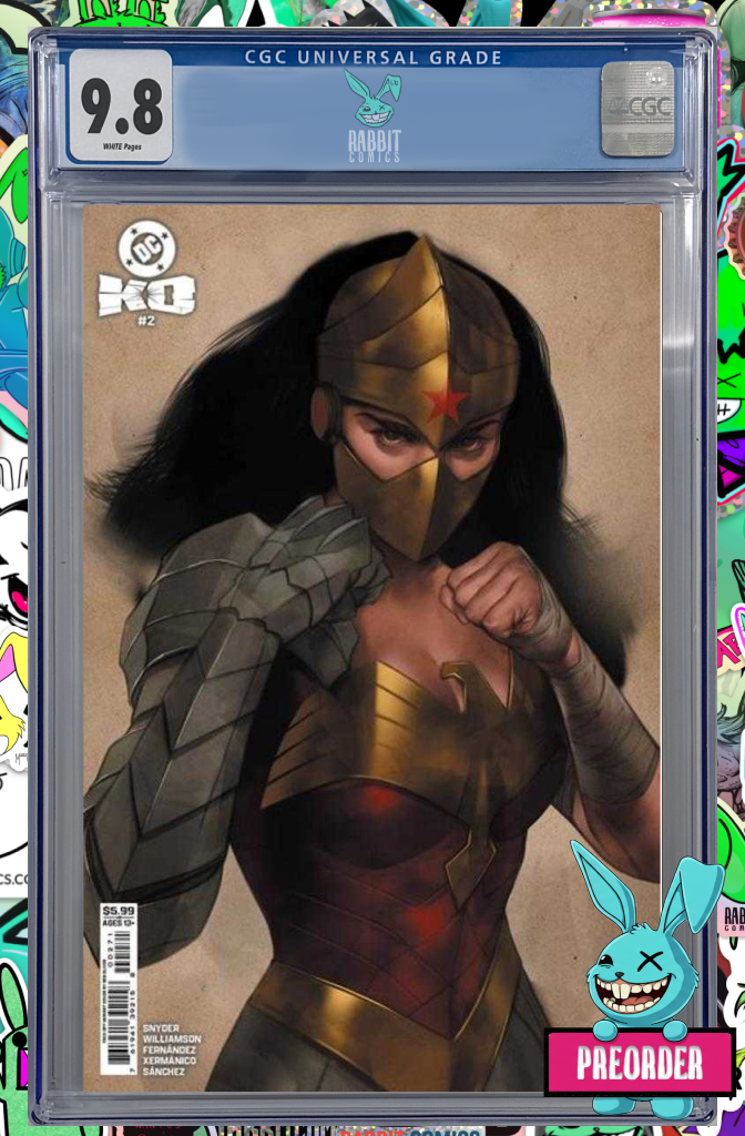 DC K.O. #2 (Of 5) Cover H Ben Oliver Face Off Card Stock Variant | CGC 9.8 | PREORDER