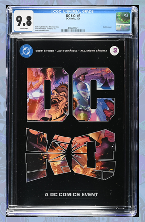 DC K.O. #3 (Of 5) Cover A Javier Fernandez Acetate | CGC 9.8