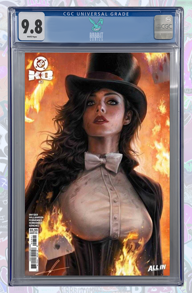 DC K.O. #3 (Of 5) Cover D Carla Cohen Card Stock Variant | CGC 9.8