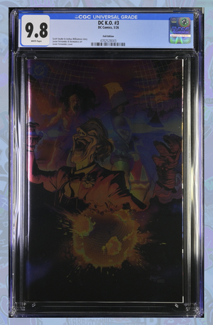 DC K.O. #3 (Of 5) Javier Fernandez Foil Variant | CGC 9.8