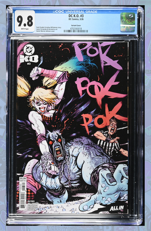 DC K.O. #3 (Of 5) Cover B Daniel Warren Johnson Card Stock Variant | CGC 9.8
