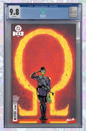 DC K.O. #3 (Of 5) Cover C Mike Del Mundo Card Stock Variant | CGC 9.8