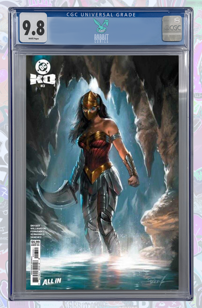 DC K.O. #3 (Of 5) Cover E Lucio Parrillo Card Stock Variant | CGC 9.8