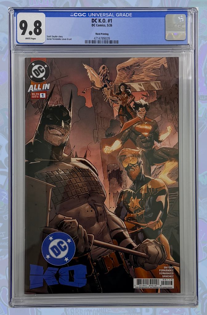 DC K.O. #1 (Of 5) 3rd Print | CGC 9.8