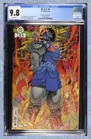 DC K.O. #5 (Of 5) Cover E Ian Bertram Card Stock Variant | CGC 9.8