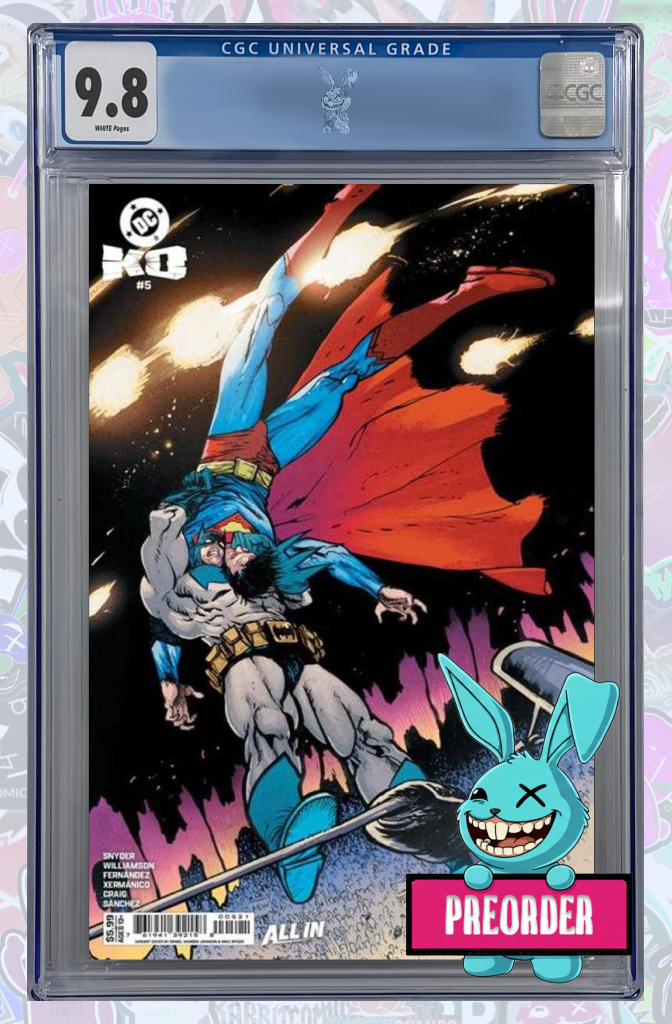 DC K.O. #5 (Of 5) Cover B Daniel Warren Johnson Card Stock Variant | CGC 9.8 | PREORDER