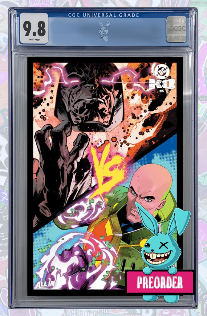 DC K.O. #5 (Of 5) Cover G Dan Mora Bracket Card Stock Variant | CGC 9.8 | PREORDER