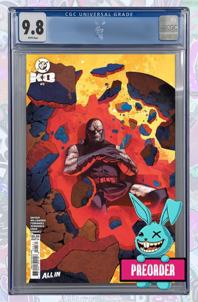 DC K.O. #5 (Of 5) Cover C Mike Del Mundo Card Stock Variant | CGC 9.8 | PREORDER