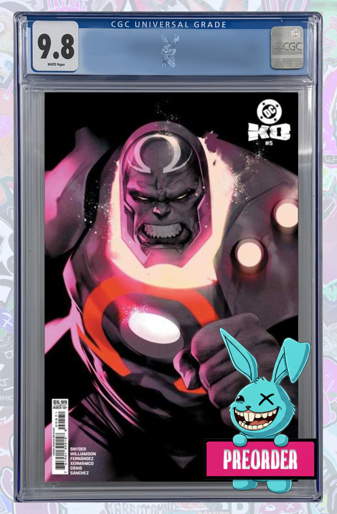 DC K.O. #5 (Of 5) Cover F Ben Oliver Face Off Card Stock Variant | CGC 9.8 | PREORDER
