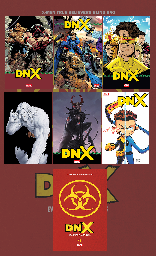 DNX #1 | 7 COVER BUNDLE - INCLUDES BLIND BAG