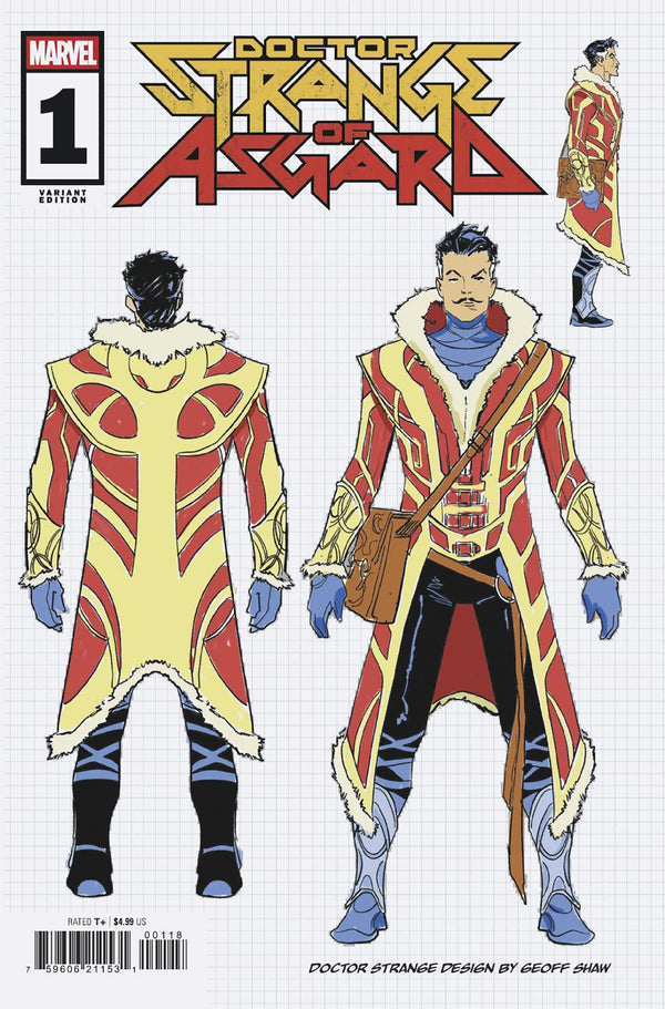 DOCTOR STRANGE OF ASGARD #1 | GEOFF SHAW 1:10 RATIO DESIGN VARIANT | PREORDER