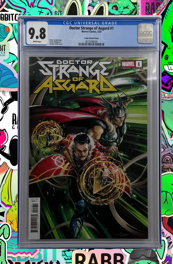 DOCTOR STRANGE OF ASGARD #1 | CLAYTON CRAIN VARIANT | CGC 9.8