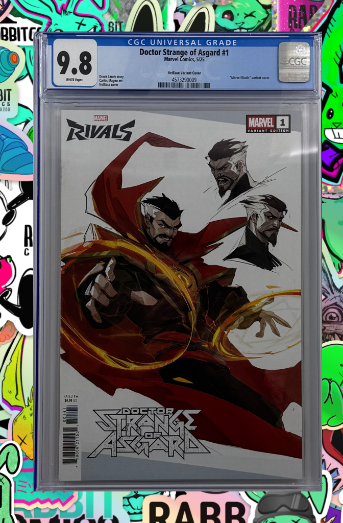 DOCTOR STRANGE OF ASGARD #1 | NETEASE GAMES MARVEL RIVALS VARIANT | CGC 9.8