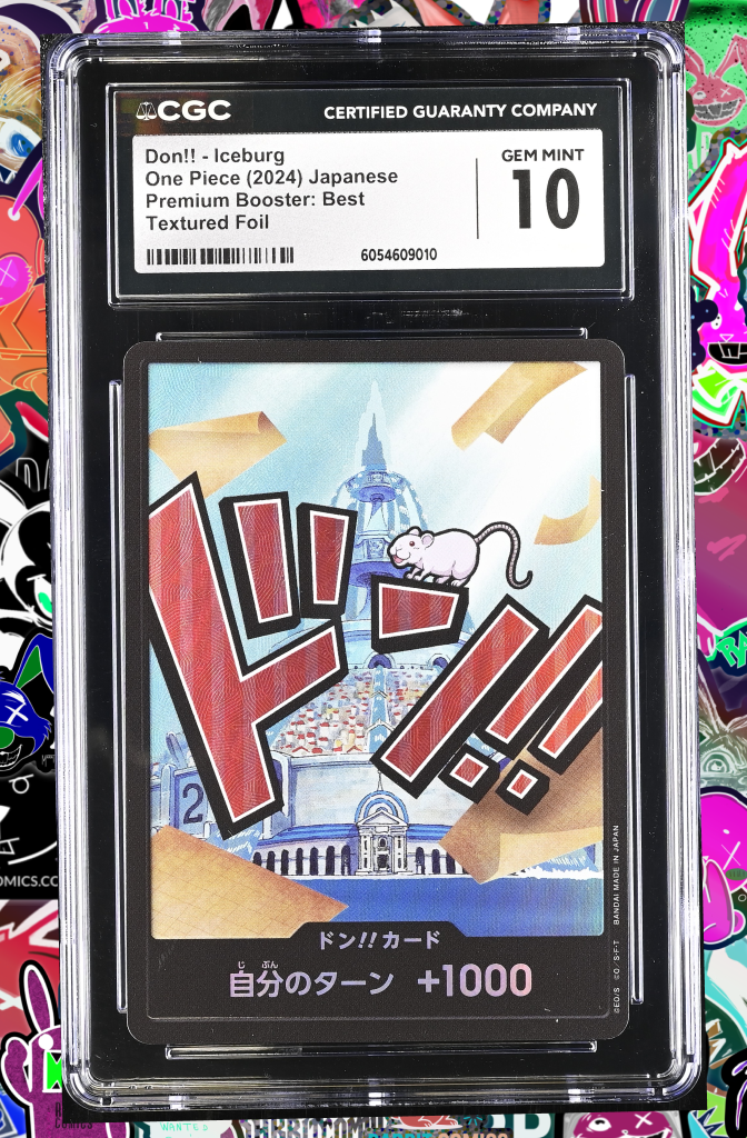 One Piece - Don!! - iceberg | Japanese Textured Foil | CGC 10