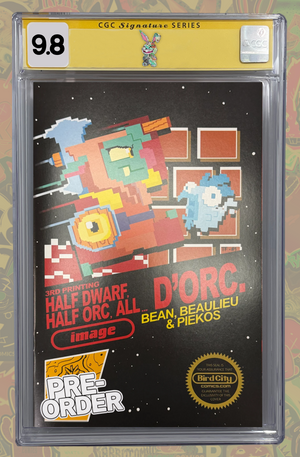 D'ORC #1 3RD PRINT | 8BIT VARIANT | CGC SS 9.8 | PREORDER