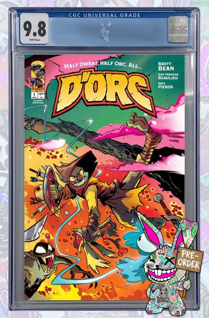 Dorc #1 4th Printing Cover A Brett Bean | CGC 9.8 | PREORDER