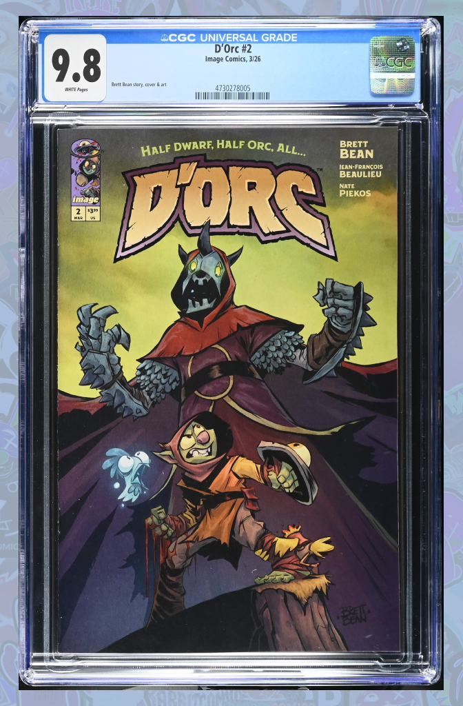 DORC #2 | CVR A BRETT BEAN | CGC 9.8