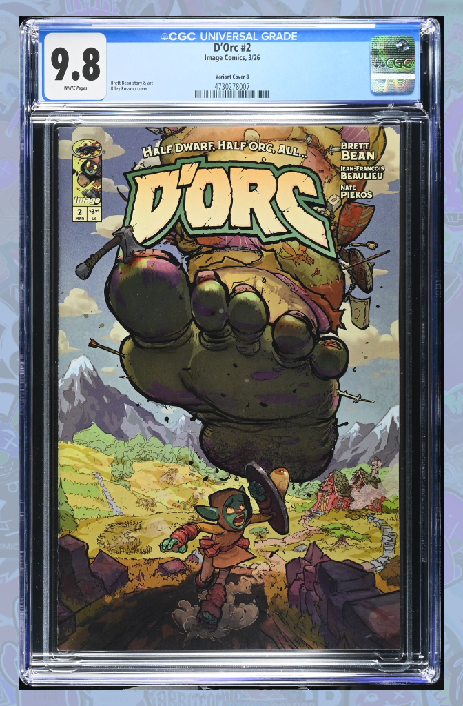 DORC #2 | CVR B RILEY ROSSMO VAR | CGC 9.8