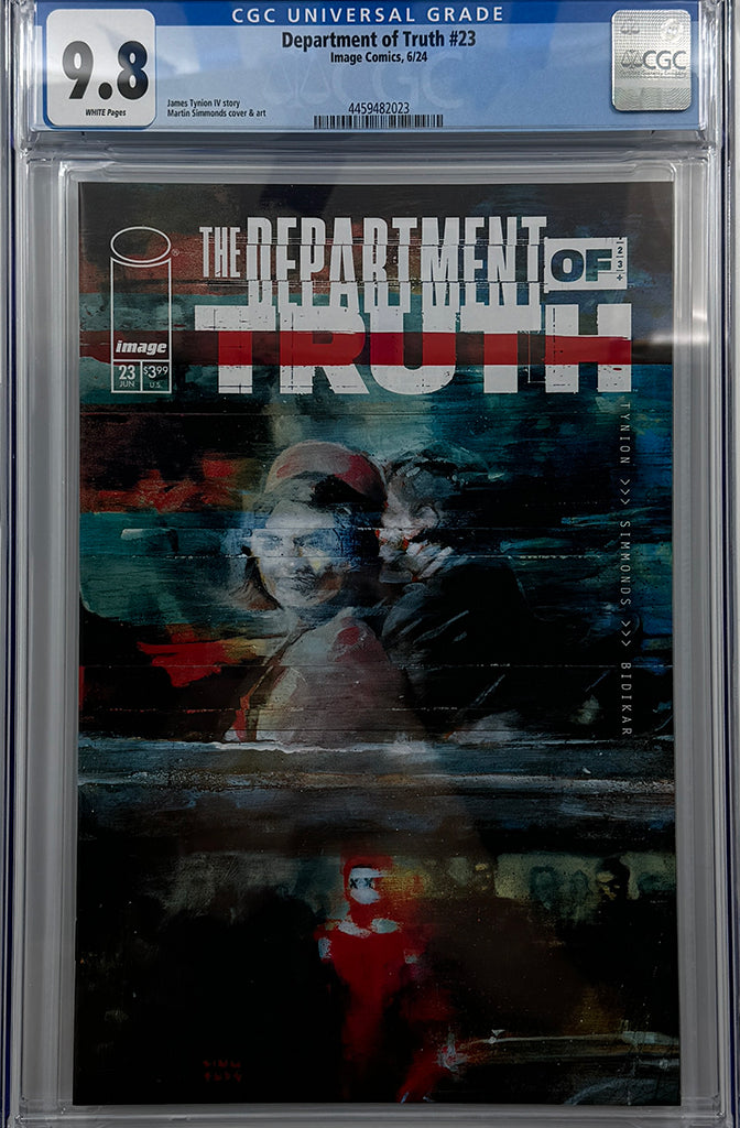 DEPARTMENT OF TRUTH #23 | CVR A MARTIN SIMMONDS | CGC 9.8