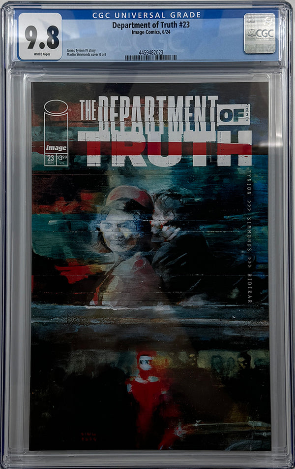 DEPARTMENT OF TRUTH #23 | CVR A MARTIN SIMMONDS | CGC 9.8