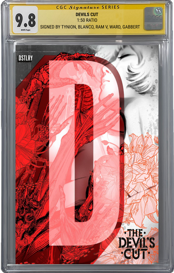 DEVILS CUT (ONE SHOT) | 1:50 RATIO VARIANT | 5X SIGS | CGC SS 9.8