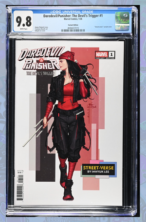 Daredevil/Punisher: The Devil's Trigger #1 Inhyuk Lee Street Verse Variant | CGC 9.8