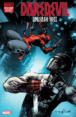 DAREDEVIL: UNLEASH HELL - RED BAND #2 | GERARDO ZAFFINO VARIANT  [POLYBAGGED]