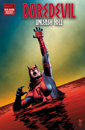 DAREDEVIL: UNLEASH HELL - RED BAND #2 | MAIN COVER [POLYBAGGED]