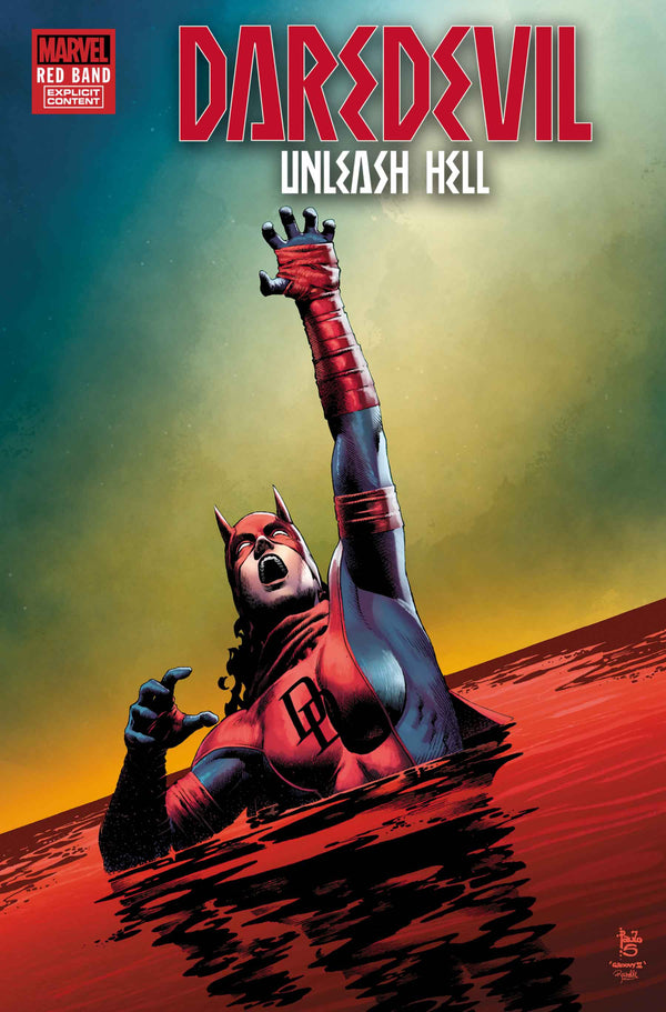 DAREDEVIL: UNLEASH HELL - RED BAND #2 | MAIN COVER [POLYBAGGED] | PREORDER