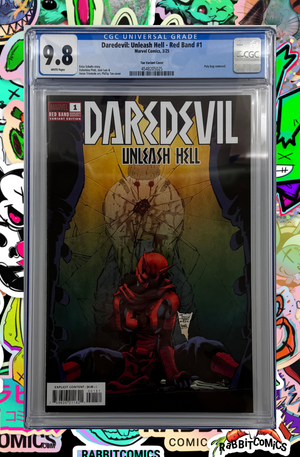 DAREDEVIL: UNLEASH HELL - RED BAND #1 | PHILIP TAN VARIANT | CGC 9.8