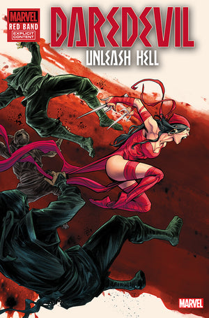 DAREDEVIL: UNLEASH HELL - RED BAND #1 | JOELLE JONES 1:25 RATIO VARIANT [POLYBAGGED]