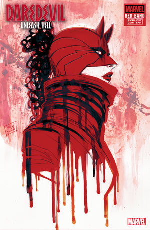 DAREDEVIL: UNLEASH HELL - RED BAND #1 | STEPHANIE HANS VARIANT [POLYBAGGED]