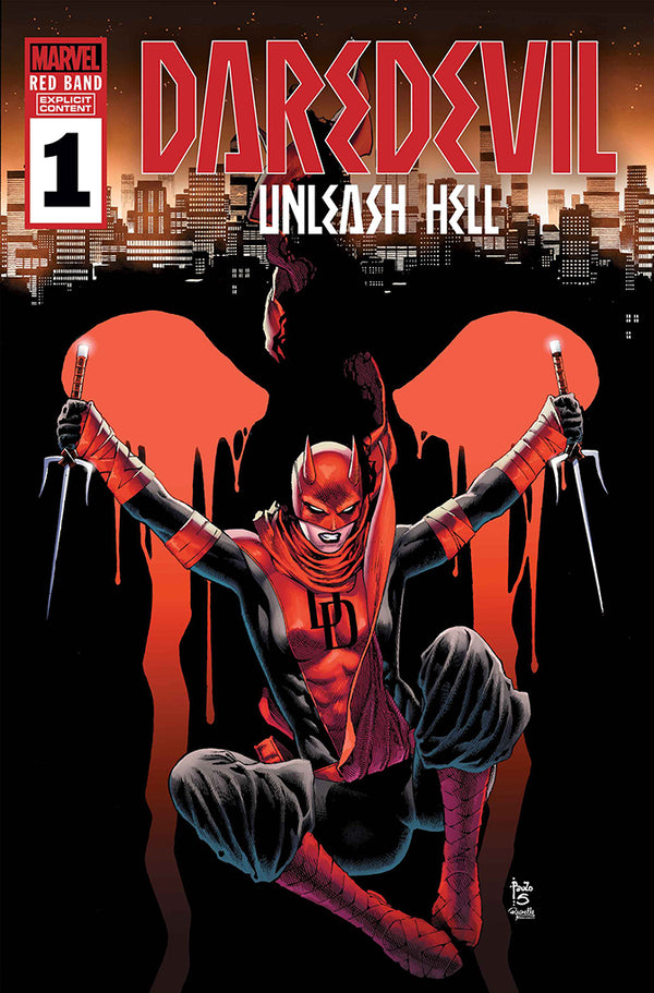 DAREDEVIL: UNLEASH HELL - RED BAND #1 | MAIN COVER [POLYBAGGED] | PREORDER