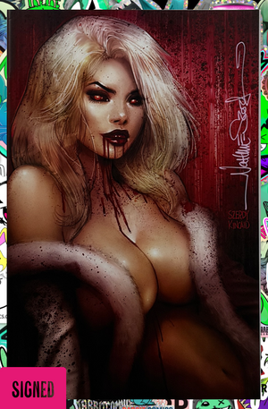 Dark Red #1  | Szerdy Virgin Variant | Signed By Nathan Szerdy