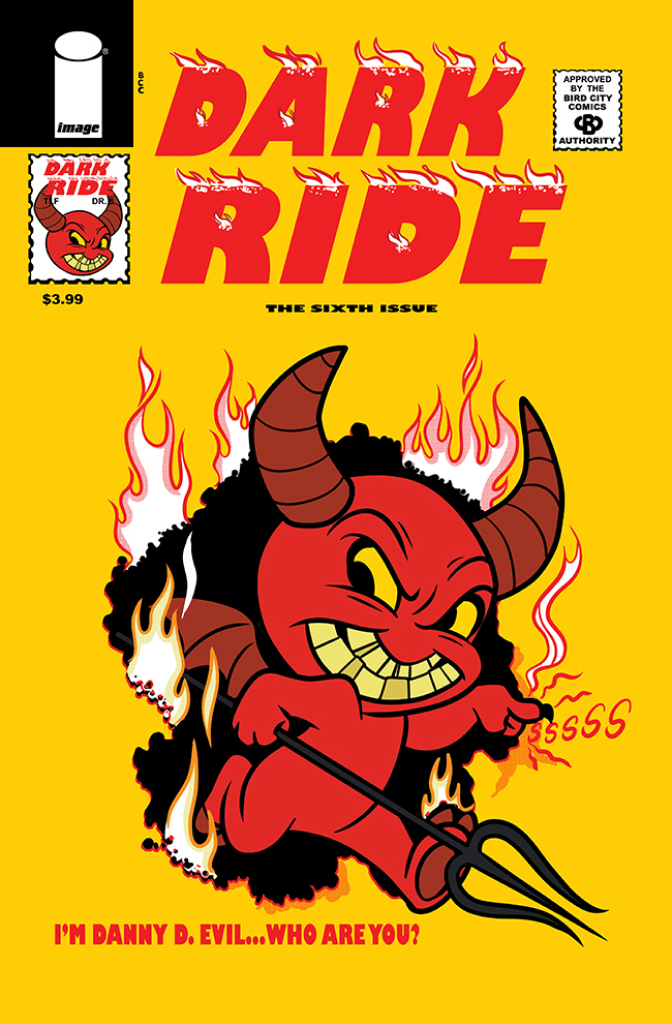 DARK RIDE #6 | TRISH FORSTNER VARIANT | HOT STUFF HOMAGE