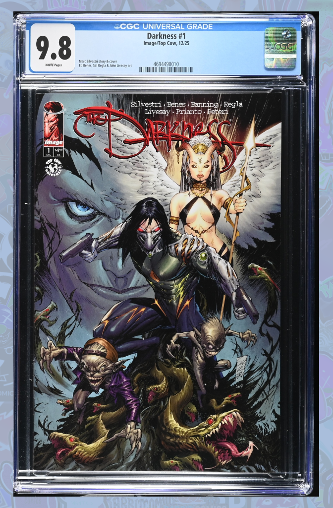 Darkness (2025) #1 Cover A Marc Silvestri & Arif Prianto | CGC 9.8